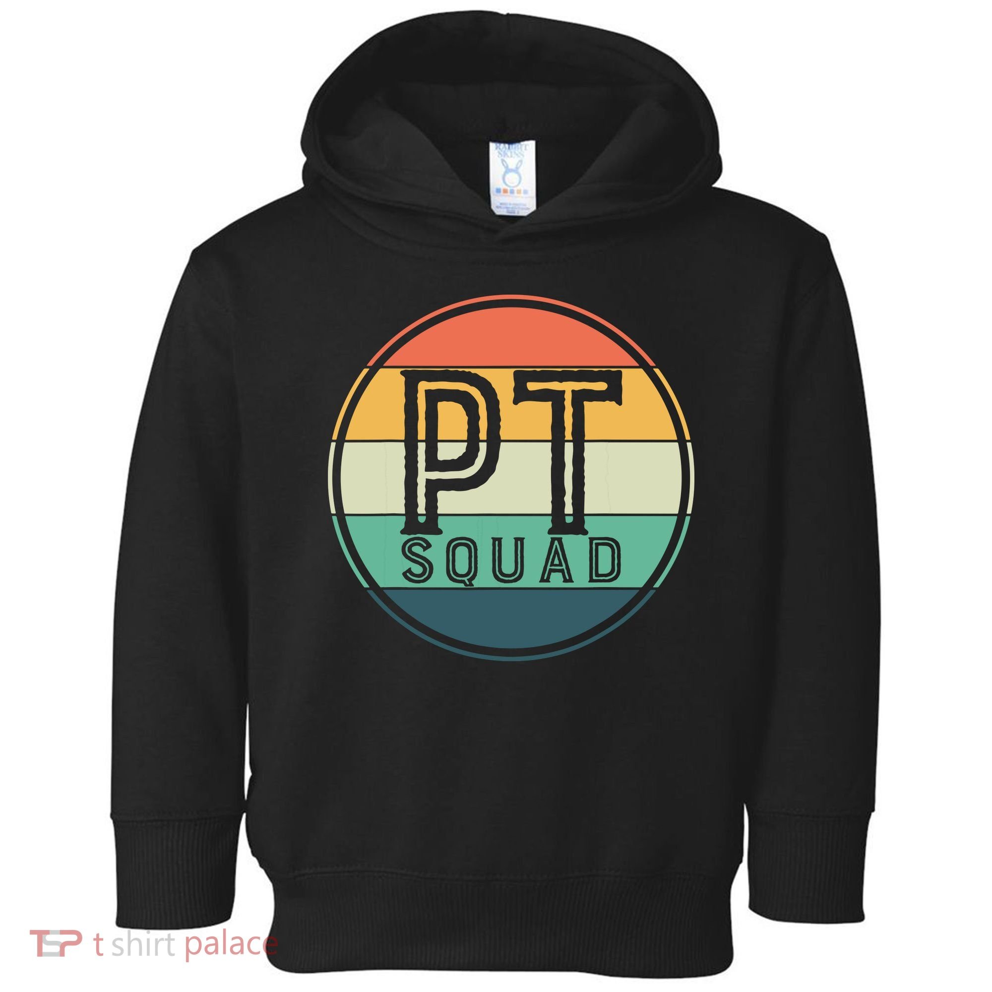 PT Squad Retro Physical Therapy Toddler Hoodie