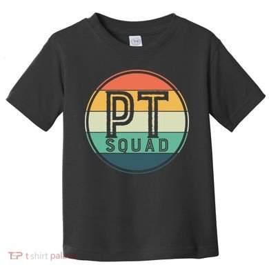 PT Squad Retro Physical Therapy Toddler T-Shirt