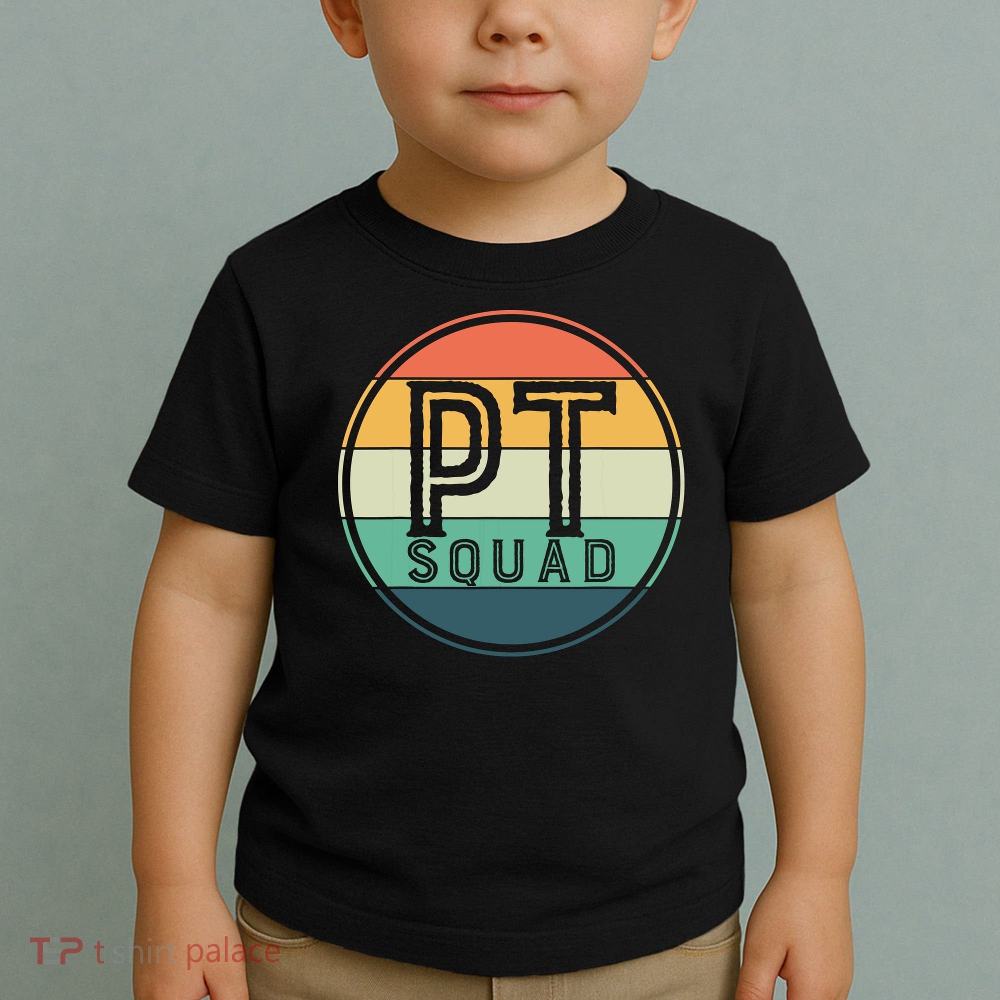 PT Squad Retro Physical Therapy Toddler T-Shirt