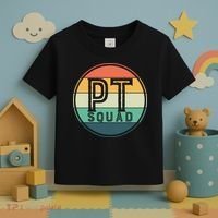 PT Squad Retro Physical Therapy Toddler T-Shirt thumb 3