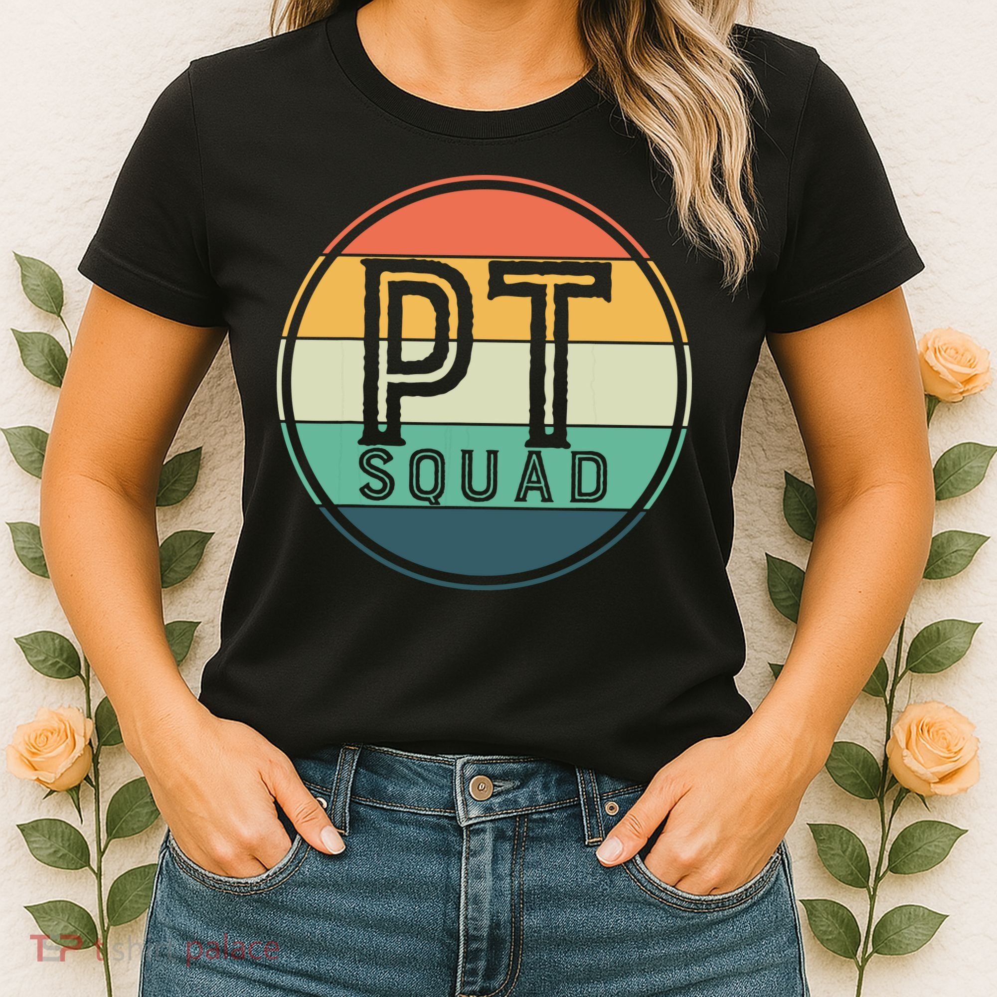 PT Squad Retro Physical Therapy Women's T-Shirt