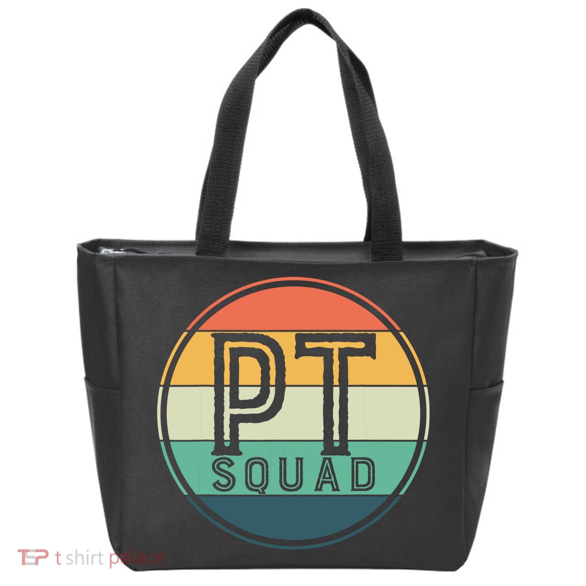 PT Squad Retro Physical Therapy Tote Bag