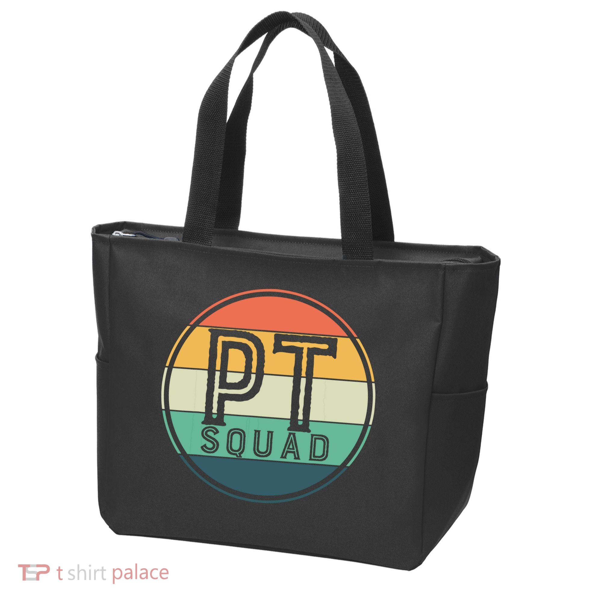 PT Squad Retro Physical Therapy Tote Bag