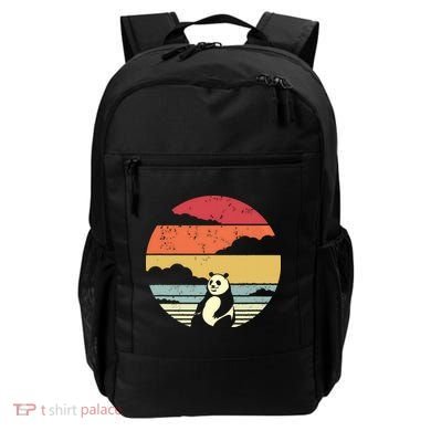 Panda Shirts Retro Style Backpack