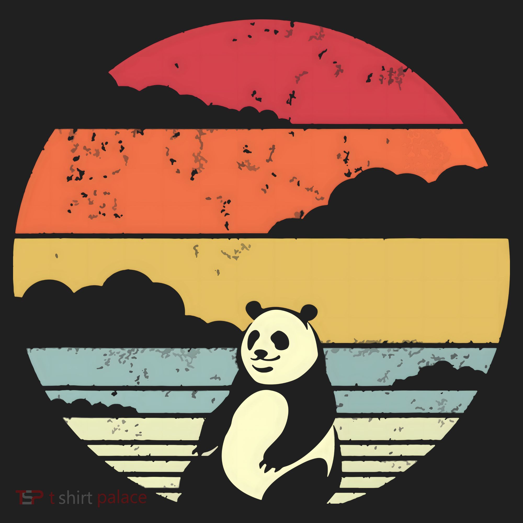 Panda Shirts Retro Style Tumbler