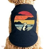 Panda Shirts Retro Style Doggie Tank thumb 0
