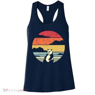 Panda Shirts Retro Style Women's Tank Top