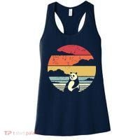 Panda Shirts Retro Style Women's Tank Top thumb 0