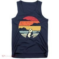 Panda Shirts Retro Style Tank Top thumb 0