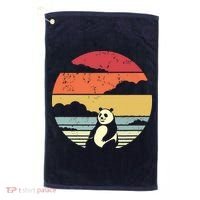 Panda Shirts Retro Style Golf Towel thumb 0