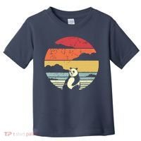 Panda Shirts Retro Style Toddler T-Shirt thumb 0