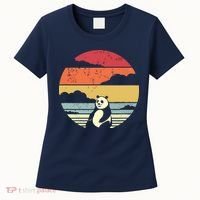 Panda Shirts Retro Style Women's T-Shirt thumb 0