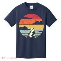Panda Shirts Retro Style Kids T-Shirt thumb 0