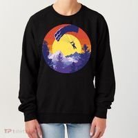 Parachute Skydiving Retro Sunset Women's Sweatshirt thumb 0