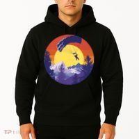 Parachute Skydiving Retro Sunset Hoodie thumb 2
