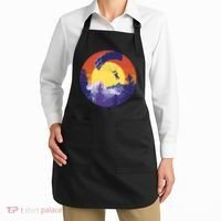 Parachute Skydiving Retro Sunset Apron thumb 2