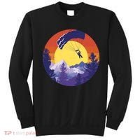 Parachute Skydiving Retro Sunset Sweatshirt thumb 0