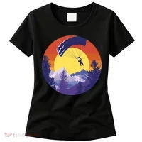 Parachute Skydiving Retro Sunset Women's T-Shirt thumb 0
