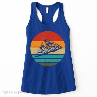 Pizza Slice Retro Style Vintage Gift Women's Tank Top