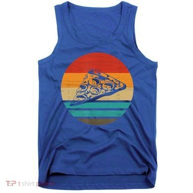 Pizza Slice Retro Style Vintage Gift Tank Top