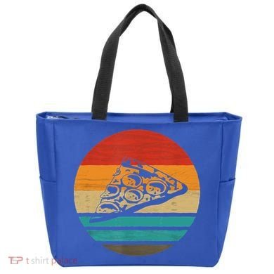 Pizza Slice Retro Style Vintage Gift Tote Bag