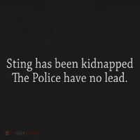 Police Sting Rock Funny Lead Gear Dad Jokes Bad Jokes Mousepad thumb 1