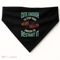 Paramedic Saying Rescue Emt Ems USA-Made Doggie Bandana thumb 0