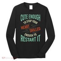 Paramedic Saying Rescue Emt Ems Long Sleeve Shirt thumb 0