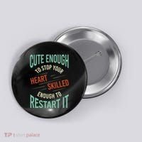 Paramedic Saying Rescue Emt Ems Button thumb 0