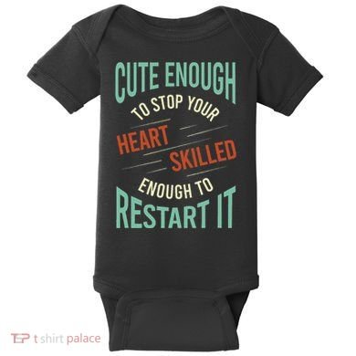 Paramedic Saying Rescue Emt Ems Baby Bodysuit