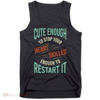 Paramedic Saying Rescue Emt Ems Tank Top thumb 0