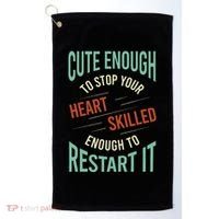Paramedic Saying Rescue Emt Ems Golf Towel thumb 0