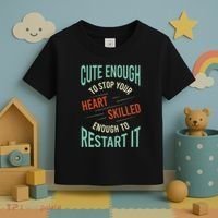 Paramedic Saying Rescue Emt Ems Toddler T-Shirt thumb 3