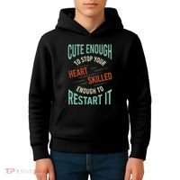 Paramedic Saying Rescue Emt Ems Kids Hoodie thumb 4