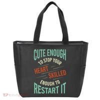 Paramedic Saying Rescue Emt Ems Tote Bag thumb 0