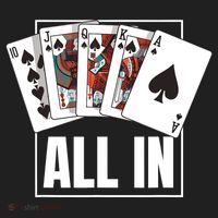 Poker Shirt Royal Flush All In Poker Player Texas Holdem Tumbler thumb 3