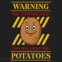 Potato Spud Root Vegetable Tater Vegan Lover Keto Gift Idea Beanie thumb 2