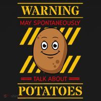 Potato Spud Root Vegetable Tater Vegan Lover Keto Gift Idea Women's Hoodie thumb 2