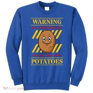 Potato Spud Root Vegetable Tater Vegan Lover Keto Gift Idea Sweatshirt