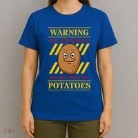 Potato Spud Root Vegetable Tater Vegan Lover Keto Gift Idea T-Shirt thumb 4