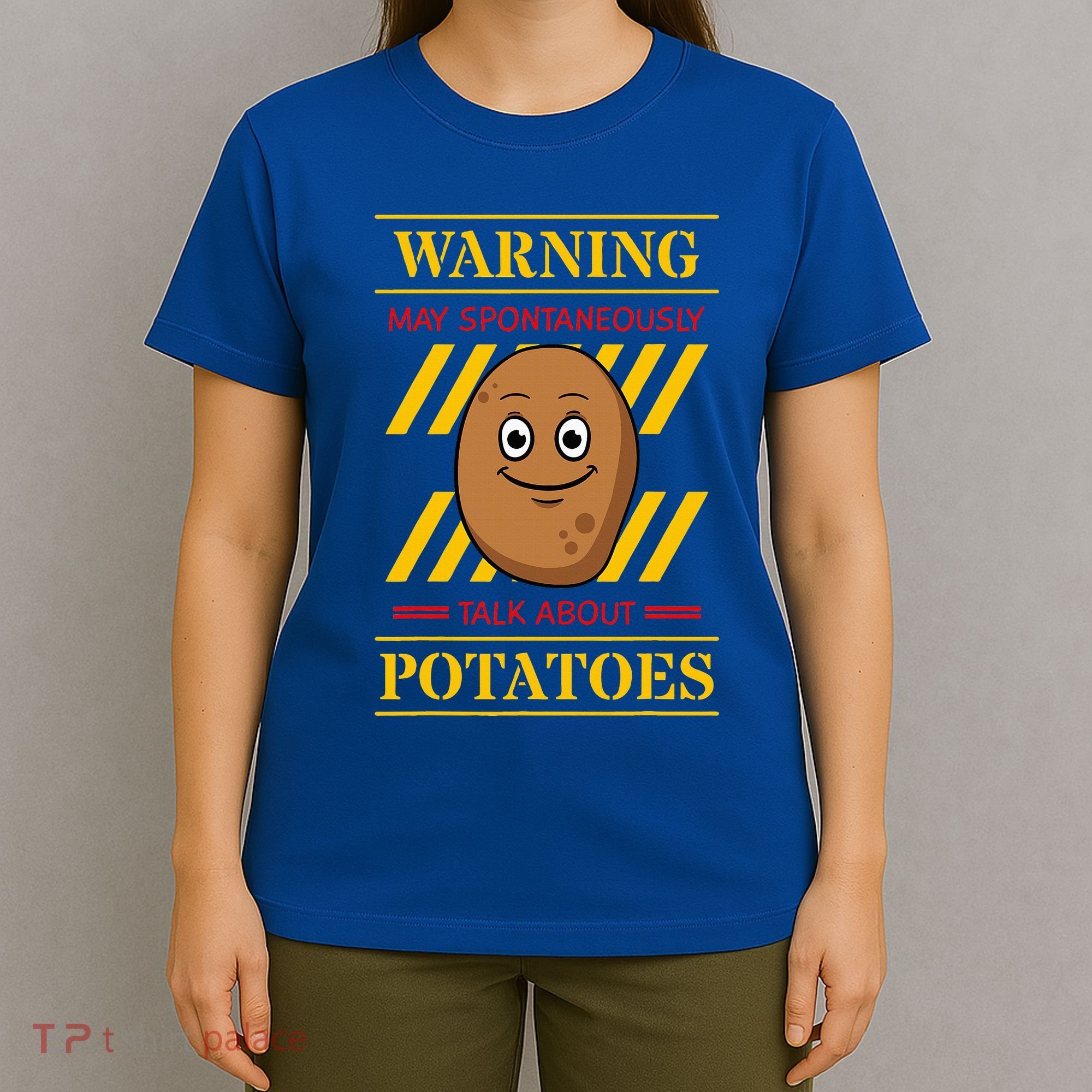 Potato Spud Root Vegetable Tater Vegan Lover Keto Gift Idea T-Shirt