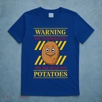 Potato Spud Root Vegetable Tater Vegan Lover Keto Gift Idea T-Shirt thumb 5