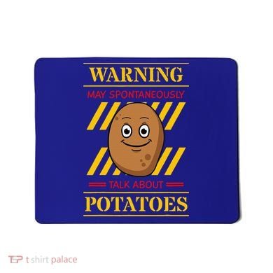 Potato Spud Root Vegetable Tater Vegan Lover Keto Gift Idea Mousepad