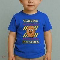 Potato Spud Root Vegetable Tater Vegan Lover Keto Gift Idea Toddler T-Shirt thumb 2