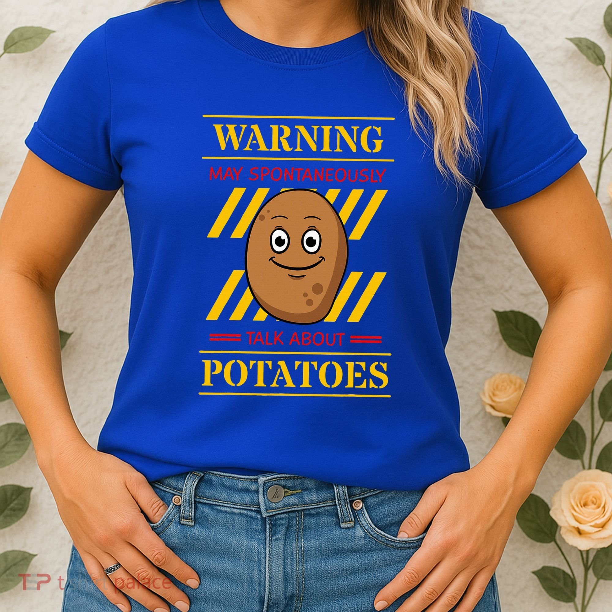 Potato Spud Root Vegetable Tater Vegan Lover Keto Gift Idea Women's T-Shirt