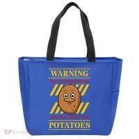 Potato Spud Root Vegetable Tater Vegan Lover Keto Gift Idea Tote Bag thumb 0
