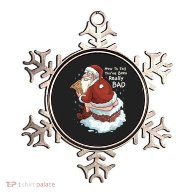 Pooping Santa Really Bad Naughty List Gift Christmas Meaningful Gift Ornament