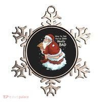 Pooping Santa Really Bad Naughty List Gift Christmas Meaningful Gift Ornament thumb 0