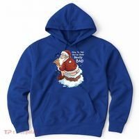 Pooping Santa Really Bad Naughty List Gift Christmas Meaningful Gift Hoodie thumb 0