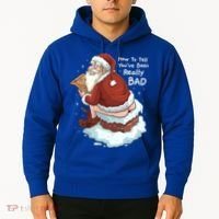 Pooping Santa Really Bad Naughty List Gift Christmas Meaningful Gift Hoodie thumb 2